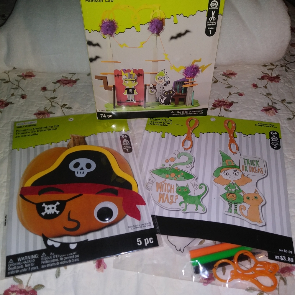 🌹🌷Sale 2 for $20 Kids Halloween Crafts Bundle